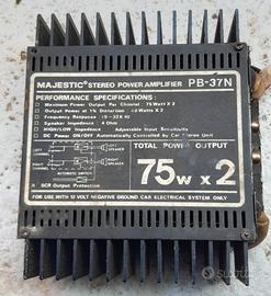 Amplificatore Majestic 75x2