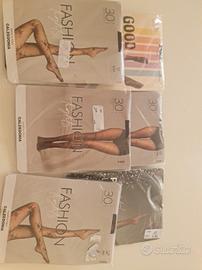 6 paia collant calzebdonia nuove