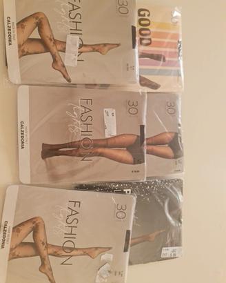 6 paia collant calzebdonia nuove