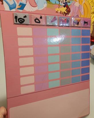 cartellone impegni della settimana Disney Princess