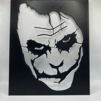 Decorazione 3D Arte Muraria “Joker” - Design Unico