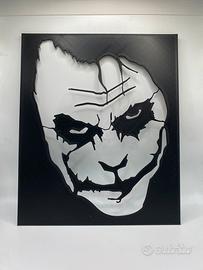 Decorazione 3D Arte Muraria “Joker” - Design Unico