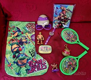 Lotto Racchette Ping Pong Calza Tartarughe Ninja S