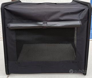 TRASPORTINO PIEGHEVOLE GATTI E CANI PICCOLA TAGLIA
