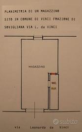 Magazzino 40 mq Sovigliana