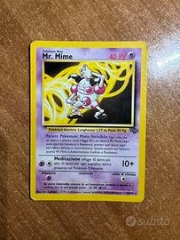 Mr. Mime carta pokemon collezionabile edizione 1