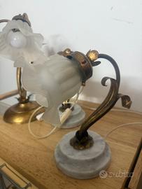 Set Lampade in ferro battuto