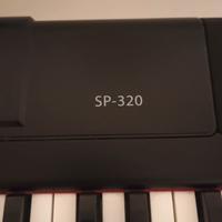 Tastiera elettronica con cavalletto e pedale