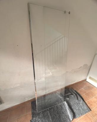 Parete in vetro temperato doccia