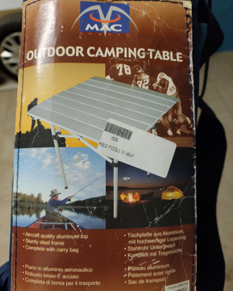 Mini tavolino da campeggio