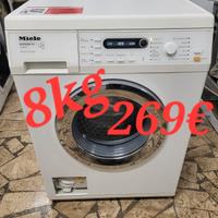 lavatrice miele 8kg 1600 giri inverter 