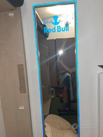 Specchio personalizzato redbull