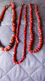 Corallo collane