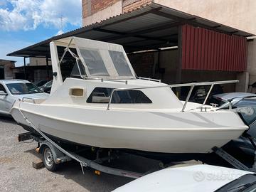 Barca Cabinata 5,5 mt