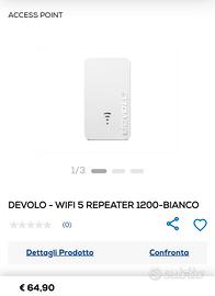 Devolo WiFi 5 Repeater 1200 Bianco