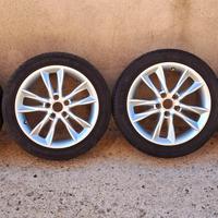 Cerchi + gomme Audi a3 17 originali
