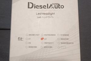 led h7 per auto 