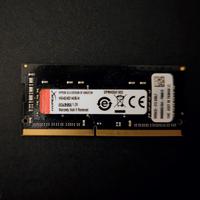 HyperX Impact HX424S14IB/4 Memory 4GB 2400MHz DDR4