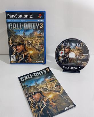 🇮🇹 Call of Duty 3 PS2 – PAL ITA Prima Stampa