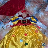 vestuto carnevale di biancaneve