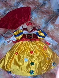 vestuto carnevale di biancaneve