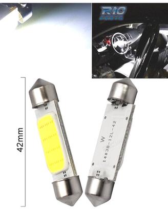 LAMPADINA LED C5W C10W 6500K 12SMD 41 42MM