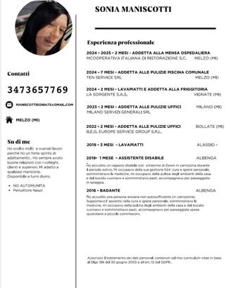 ofrresi badante H24 seria volenterosa 