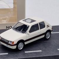 PEUGEOT 205 GTi 1.6 - Colore Bianco - Norev - 1/43