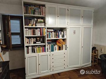 Armadio legno massello