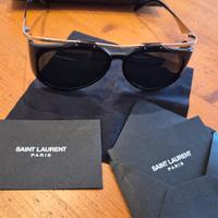 Occhiali da sole Saint  Laurent nero oro