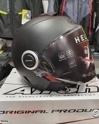 AIROH Casco Jet Helios - Color - Black Matt
