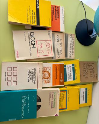 libri vari di psicologia, pedagogia e didattica