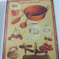 Placca metallo cucina