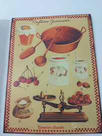 Placca metallo cucina