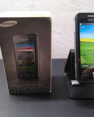 Smartphone Samsung GT-C6712 Nero