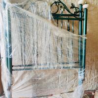 LETTO SINGOLO IN FERRO BATTUTO