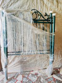 LETTO SINGOLO IN FERRO BATTUTO