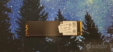 Disco M2 nvme SSD 522gb Samsung PM991a