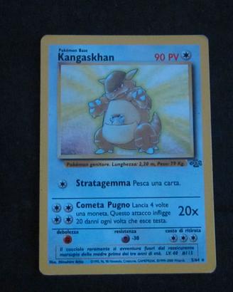 Kangaskhan Set Jungle 5/64 HOLO carte pokemon ITA