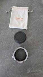 adattatori obiettivi Canon nikon 