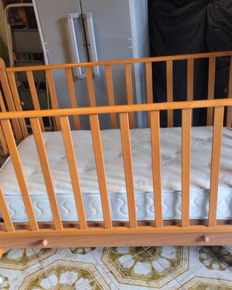 lettino bimbi Baby Itali con materasso