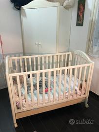 Letto Lettino mibb con materasso