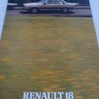 Brochure Renault 18. 