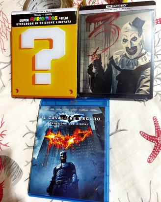 Lotto film 4k super mario terrifier batman