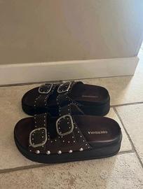 Sandali alti platform Bershka