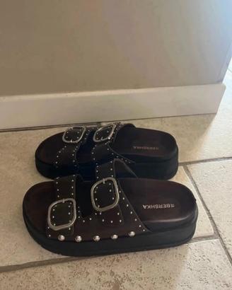 Sandali alti platform Bershka