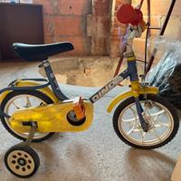 Biciclette bimbo e bimba – con rotelle