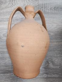 anfora in terracotta da giardino