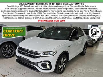 Volkswagen T-Roc 2.0 R-Line DSG Tetto R Line Cam F