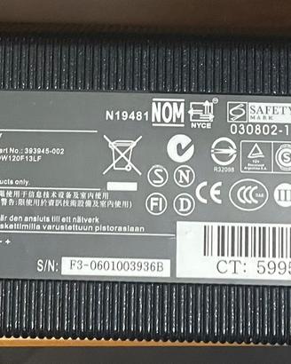 Alimentatore HP originale